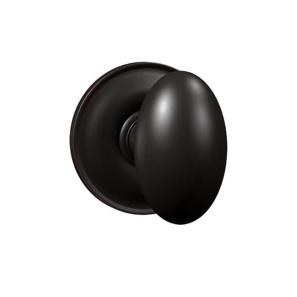 Bravura Oxford 905-6 Dummy Door Knob Oil Rubbed Bronze w/ Round Trim