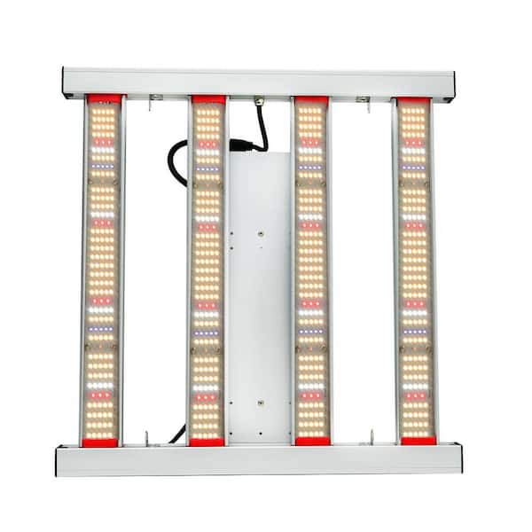 WYZM 24 in. 600-Watt HPS Equivalence Gray Full Spectrum Indoor LED Grow Light Warm White