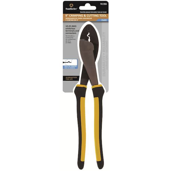 9 in. Non Insulated Crimping Cutting Tool Connectors