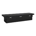 72 in. Matte Black Aluminum Secure Lock Tool Box with Low Profile (Heavy Packaging)