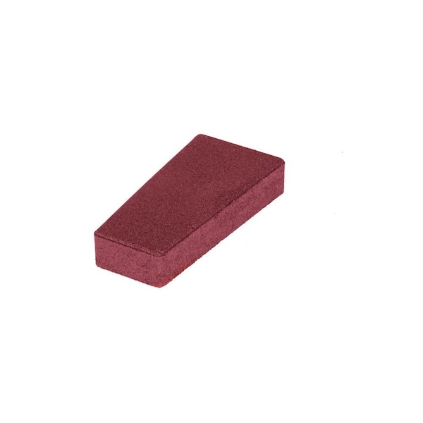Azek 4 in. x 8 in. Redwood 24 Soldier Course Wedge Paver