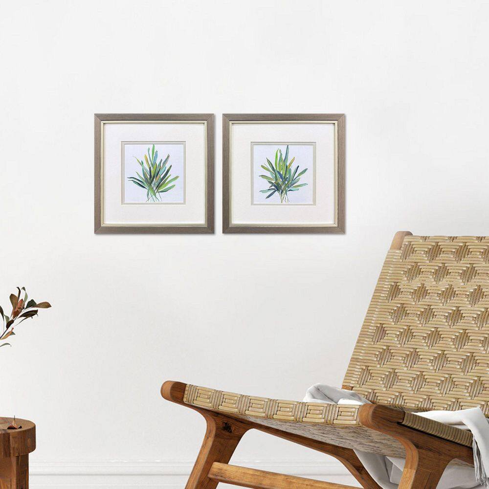 Swatland 2 Piece Framed 2 Piece Nature Art Print 11 in. x 11 in.