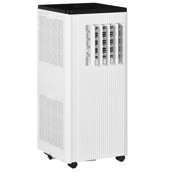 HOMCOM 6,500 BTU Portable Air Conditioner Cools 200 Sq. Ft. in White