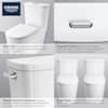 GROHE Essence 2-piece GPF Dual Flush Elongated Toilet In