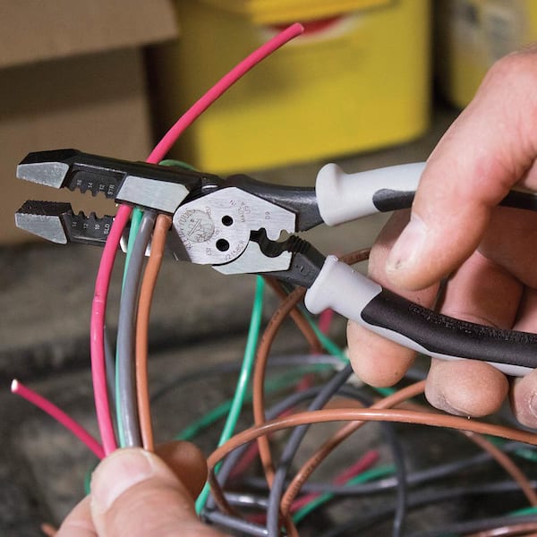 Klein Tools - 8 in. Hybrid Pliers with Crimper
