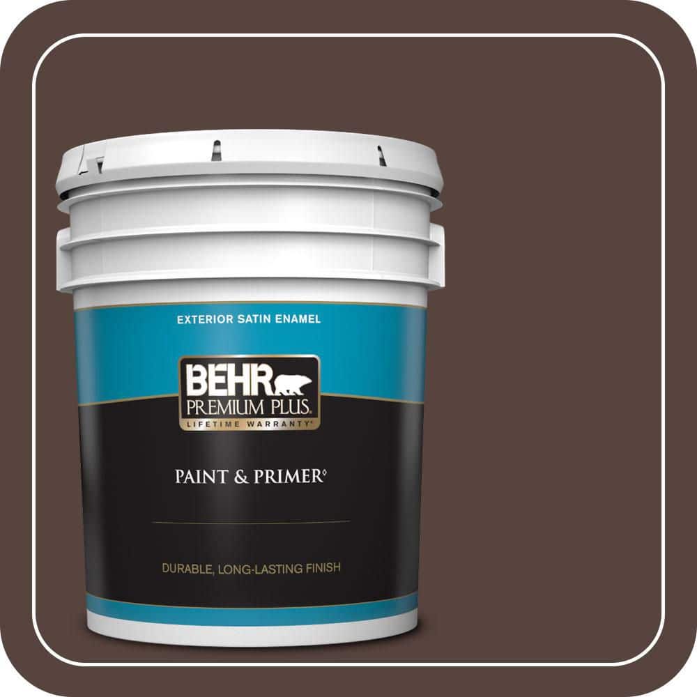 5 gal. #PPF-51 Dark Walnut Satin Enamel Exterior Paint & Primer price history on PriceWatchPro
