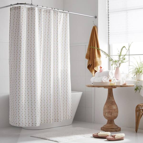 Organic Cotton Mini Prints Hearts 72, Colorful Shower Curtains Target