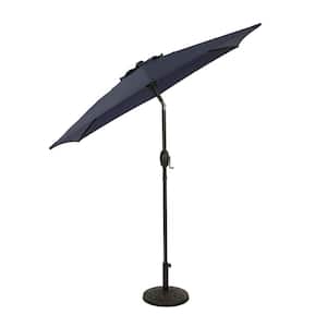 7.5 ft. Market Patio Umbrella in Dark Blue