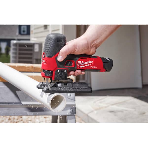 Milwaukee M12 12V Fuel Lithium-Ion Cordless Jig Saw with HIGH