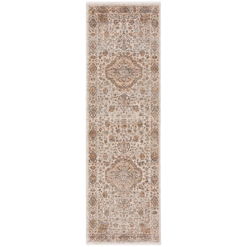 Addison Rugs Yarra Vintage Beige 2 ft. 3 in. x 7 ft. 10 in. Runner Rug ...