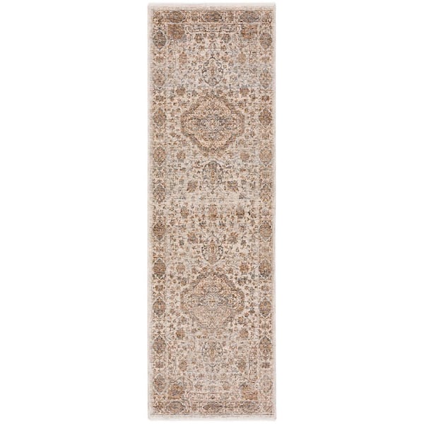 Addison Rugs Yarra Vintage Beige 2 ft. 3 in. x 7 ft. 10 in. Runner Rug