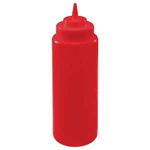 32 oz. Red Squeeze Bottles 6-Pack
