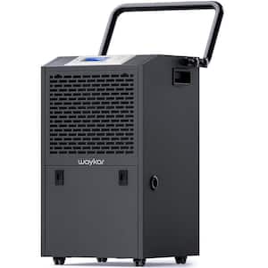Automatic Defrost 155-Pint Commercial Industrial Dehumidifier With Water Tank And Garden House For 7,500 sq. ft.