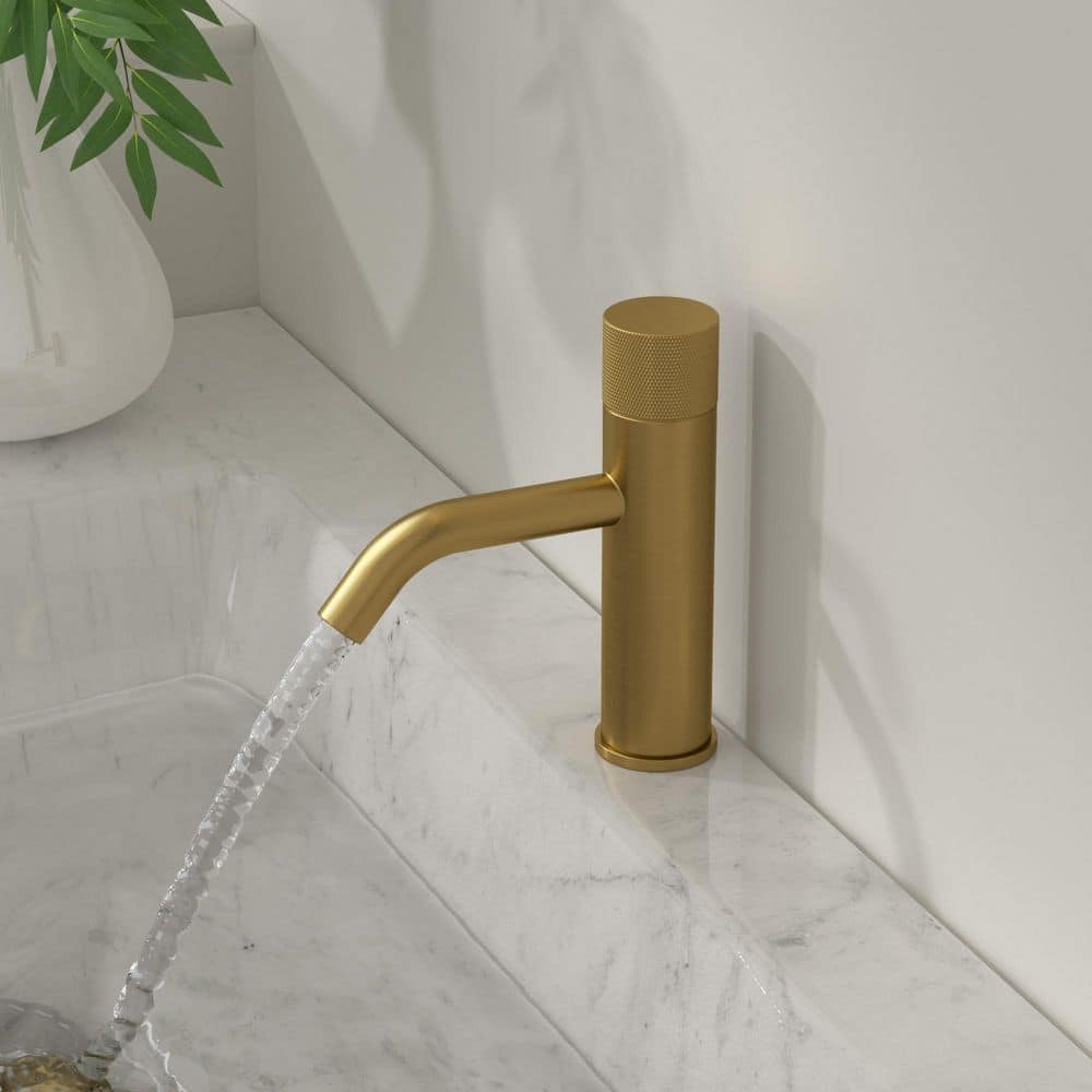 YAWWALK Single Handle Sink Faucet Modern Bathroom Single Hole