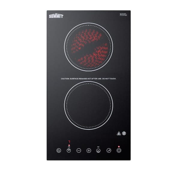 GE JP3021DPBB 22 Inch Wide 2 Burner Electric Cooktop