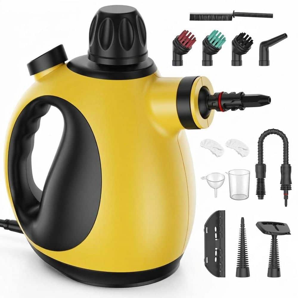 Corded Handheld Steam Cleaner for Kitchen Countertops, Floors, Tiles, Upholstery with Chemical-Free Deep Steam price history on PriceWatchPro
