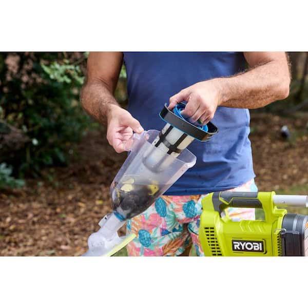 RYOBI ONE+ 18V Cordless Compact Power Scrubber w/ ONE+ 18V