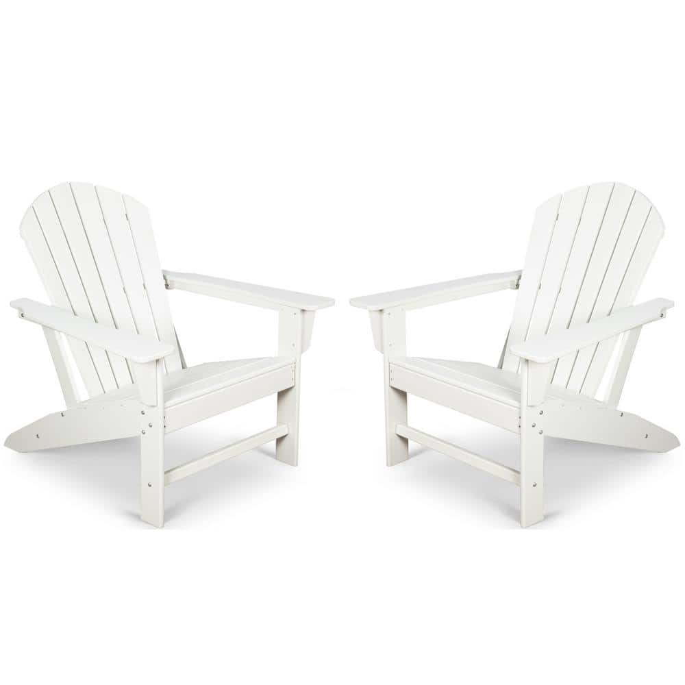 MIRAFIT Outdoor Composite Classic Adirondack Chair All Weather   Composite Adirondack Chairs Fcy Ch003wh Ov 64 1000 