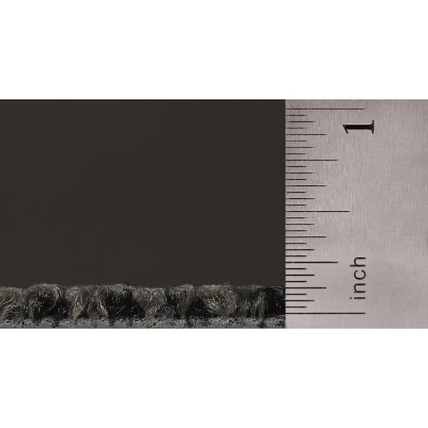Elite - Black Bird - Black Commercial/Residential 24 x 24 in. Glue-Down Carpet Tile Square (96 sq. ft.)