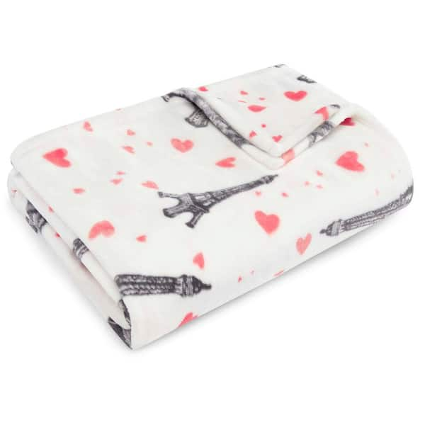 Betsey Johnson Xs and outlet Os Plush Throw Blanket