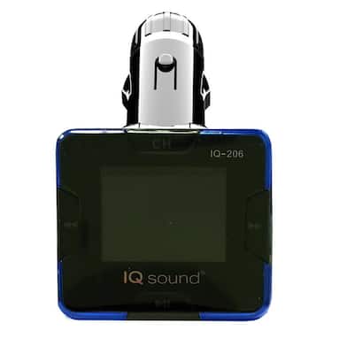 Wireless FM Transmitter with 1.4 in. Display