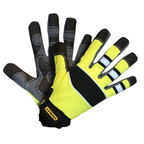 Stanley Prodex High Dexterity High-Vis Lime X-Large Glove