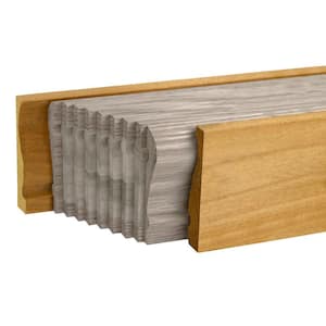 6510 16 ft. Unfinished Pine Bending Handrail Mould