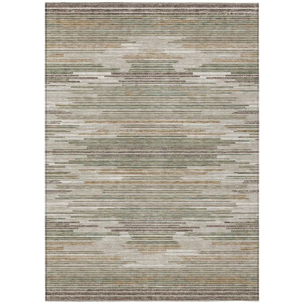Chantille Machine Washable Indoor/Outdoor Abstract ACN2999 Beige 5 ft. x 7 ft. 6 in. Area Rug price history on PriceWatchPro