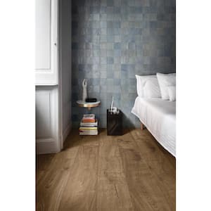 Zellige Neo Cielo Glossy 4 in. x 4 in. Glazed Ceramic Undulated Wall Tile (7.98 sq. ft./case)