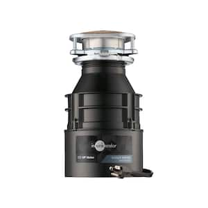 Badger 500 W/C 1/2 HP Continuous Feed Kitchen Garbage Disposal with Power Cord, Standard Series