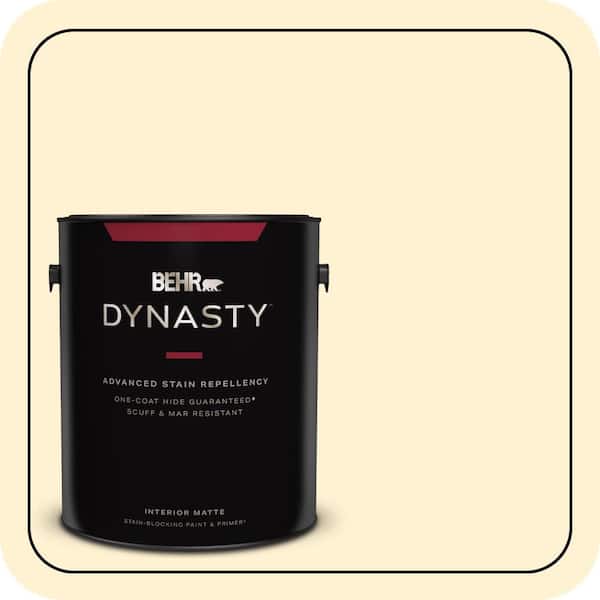 BEHR DYNASTY 1 gal. #ICC-30 Cashmere Sweater Matte Interior Stain-Blocking Paint & Primer