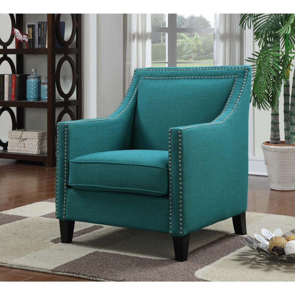Emery Teal Arm Chair
