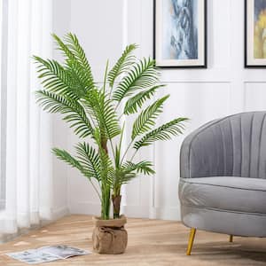 50 .39 in. H Artificial Palm Plant in Planter (Set of 2)