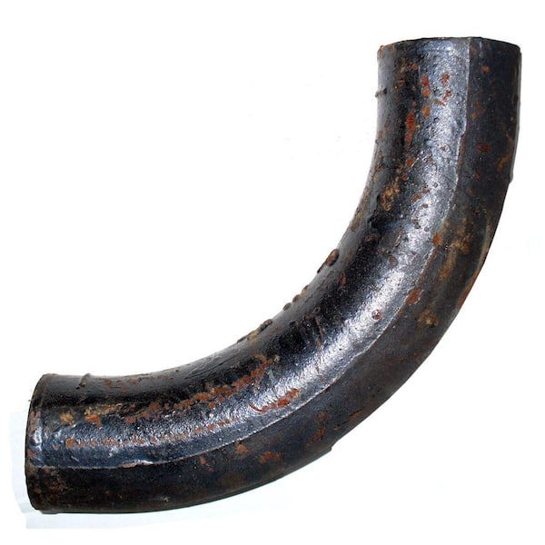 AB and I Foundry 3 in. Cast-Iron 90-Degree No-Hub Long-Sweep Elbow