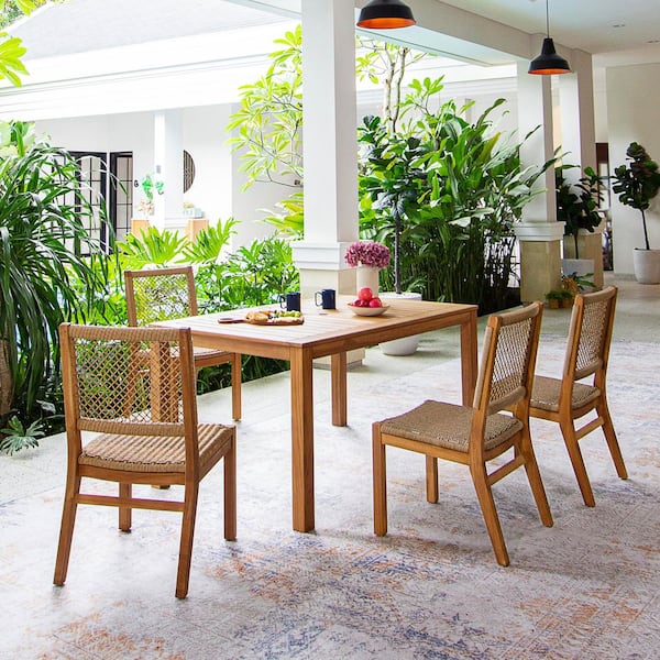 Cambridge Casual Cambridge Casual Seville 5-Piece Teak Wood Outdoor Dining Set