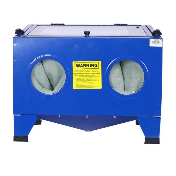 Great Choice Products 25 Gallon Bench Top Air Sandblasting Cabinet Sandblaster Blast Large Cabinet Red