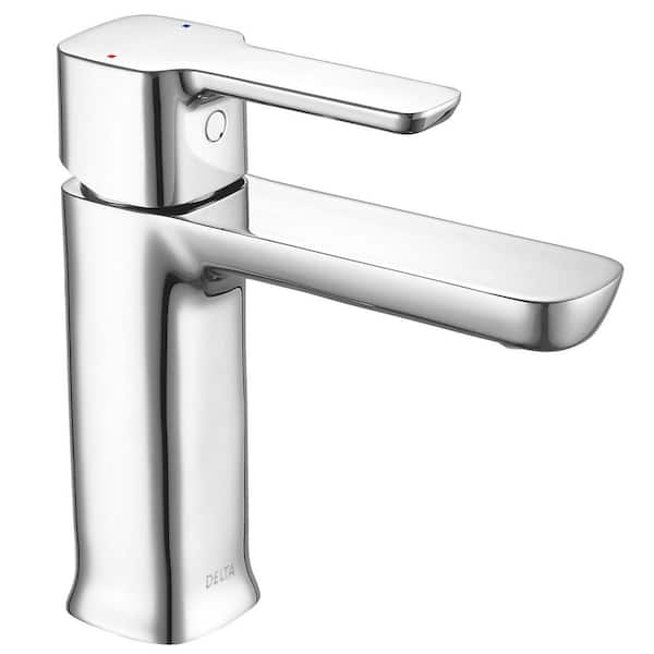 Delta Modern Project Pack Single Hole Single-Handle Bathroom Faucet in Chrome 