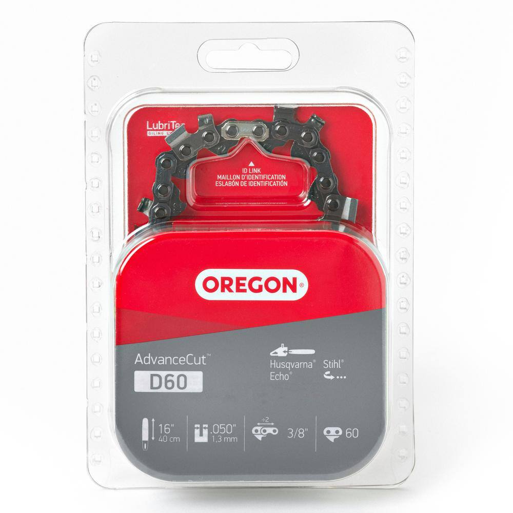 Oregon D60 Chainsaw Chain For 16 In Bar Fits Husqvarna Echo Stihl 