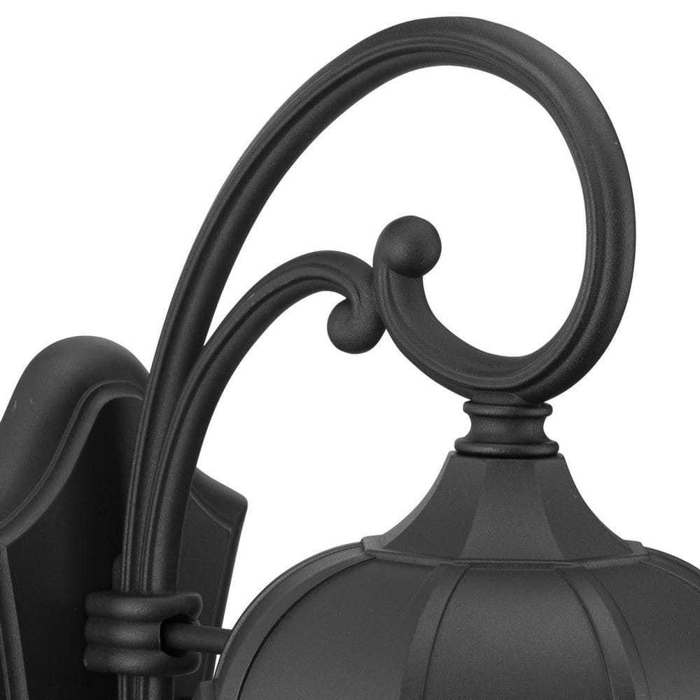 Verdae Black and Bronze 30.5" Outdoor Wall Lantern Sconce