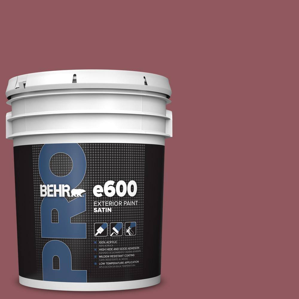 Reviews for BEHR PRO 5 gal. PMD33 Fragrant Cherry Satin Exterior