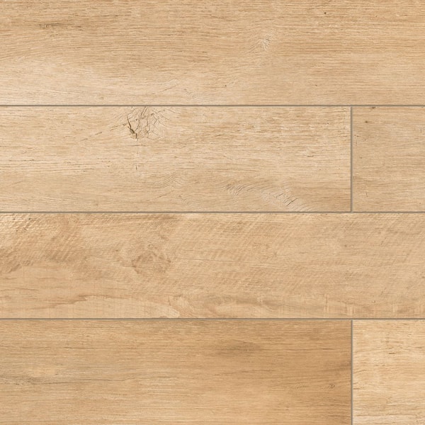 Yorkwood 12 in. 72 in. Matte Natural Porcelain Wood Look Tile (23.24 sq. ft. /case)