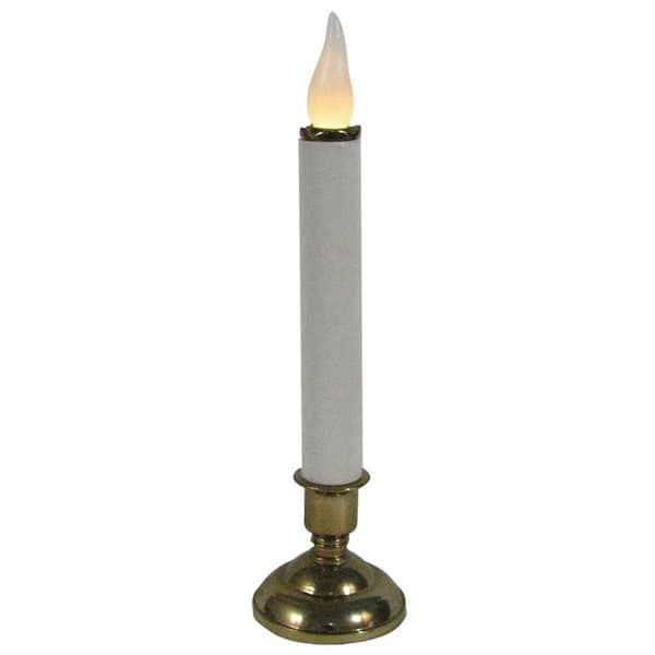 Unbranded 10 in. Bronze Battery Operated Flame Chatham Halloween Candles