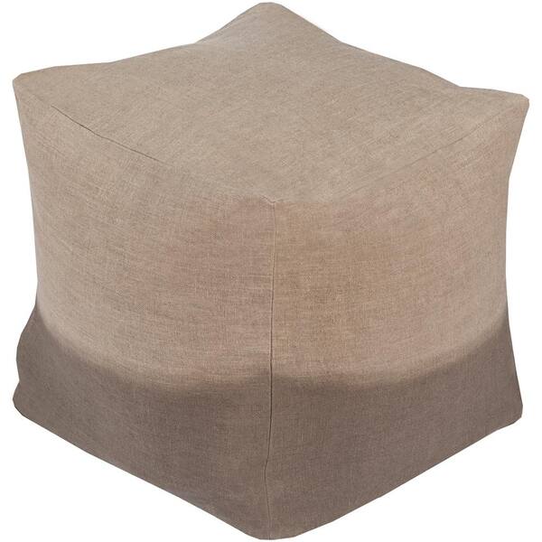 Artistic Weavers Itoku Taupe Accent Pouf