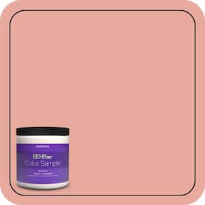 8 oz. #M170-4 Passion Fruit Punch Eggshell Enamel Interior Paint & Primer Color Sample