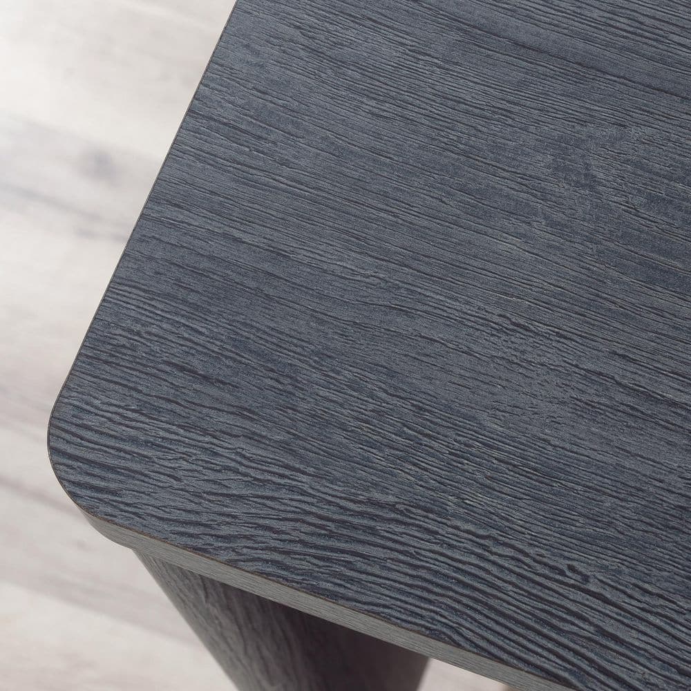 Denim Oak Computer Desk with Drawers and Shelves