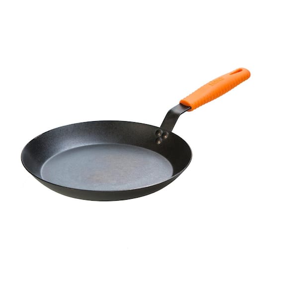 Orange Silicone Hot Handle Holder for Seasoned Carbon Steel Skillets