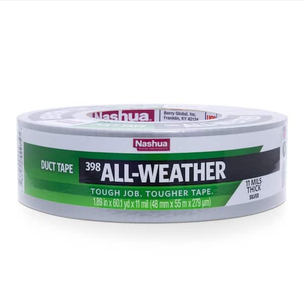 1.89 in. x 60 yd. 398 All-Weather HVAC Sealer Duct Tape in Silver
