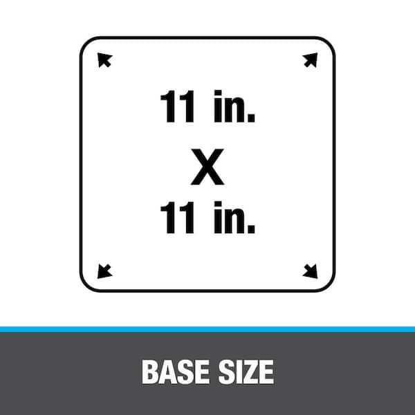 Master Flash 11 in. x 11 in. Vent Pipe Roof Flashing with 4 in. - 8-1/4 in. Adjustable Diameter Master Flash 11 in. x 11 in. Vent Pipe Roof Flashing with 4 in. - 8-1/4 in. Adjustable Diameter
