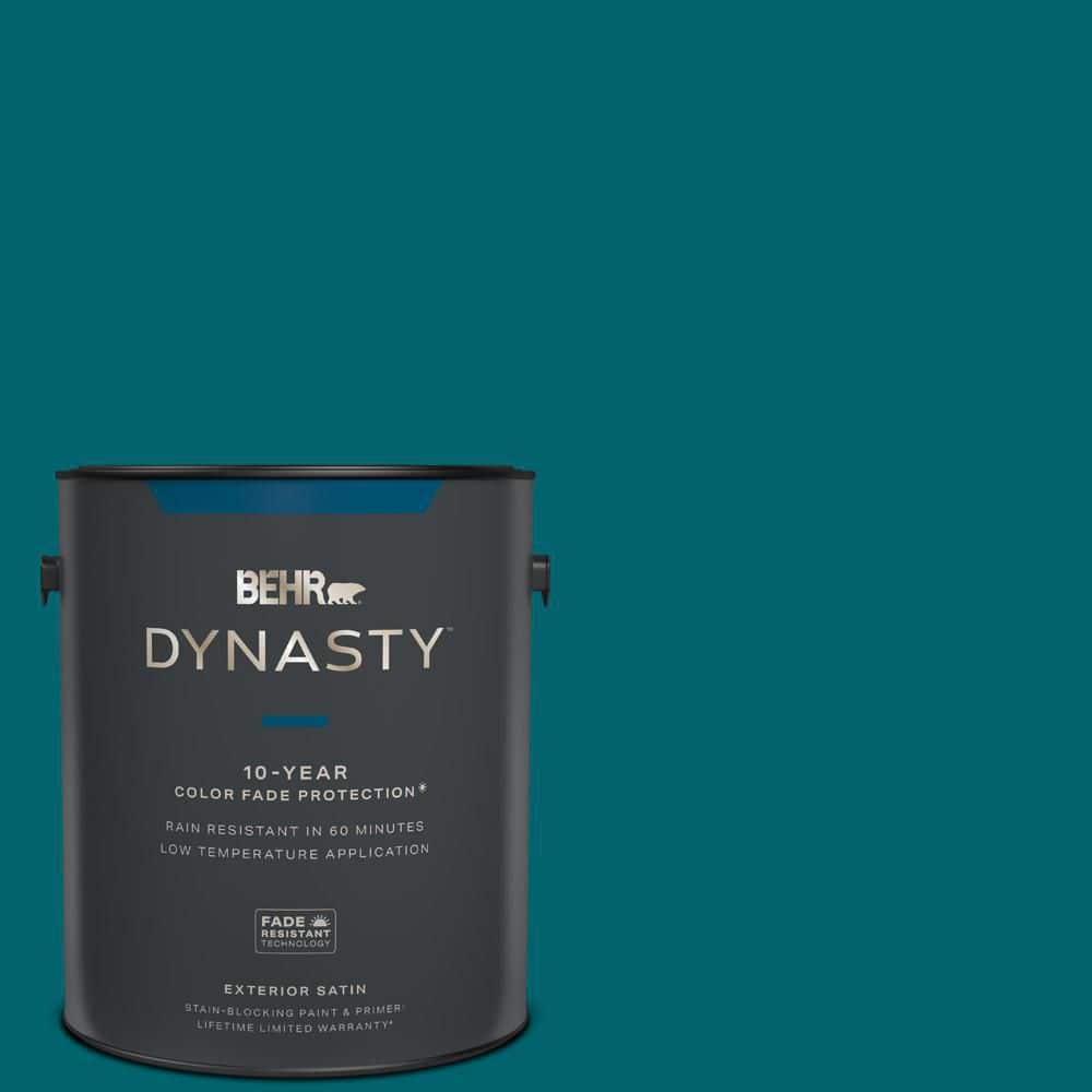 Reviews for BEHR DYNASTY 1 gal. #S-H-520 Peacock Tail Satin Enamel ...