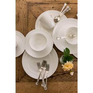 Gatherings 16-Piece Casual White Bone China Dinnerware Set (Service for 4)